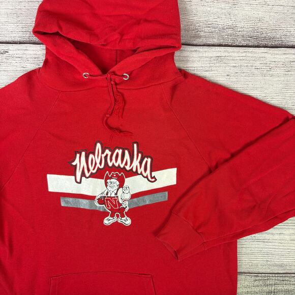 Champion Other - Vintage 1980s Champion University of Nebraska Huskers College Hoodie